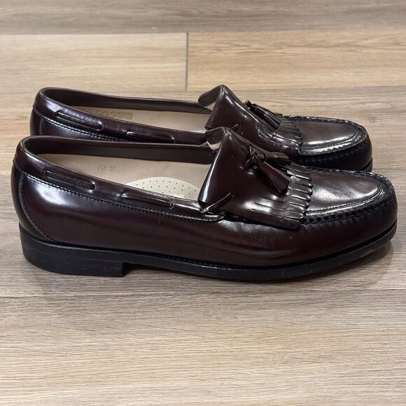 Sas NEW Kiltie Loafer Dress Shoes Brown Moc Toe Tassel Mens 12 Made USA HandSewn main image 9